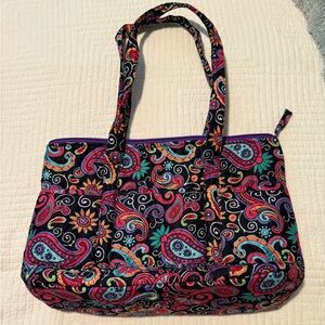 Colorful Paisley Tote Bag